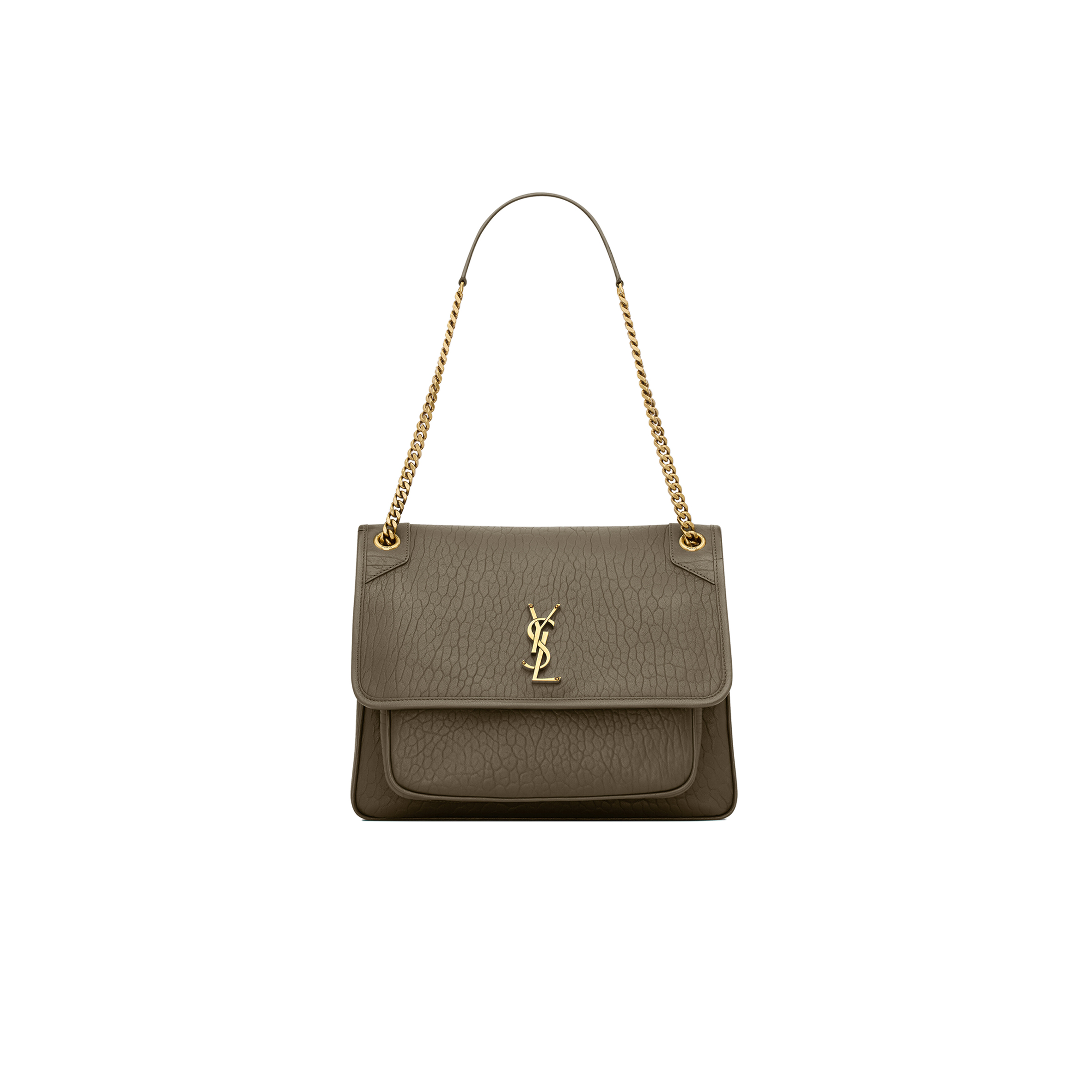 Y*L niki large in grained lambskin 803777aacyt3212 (32*23*9cm)